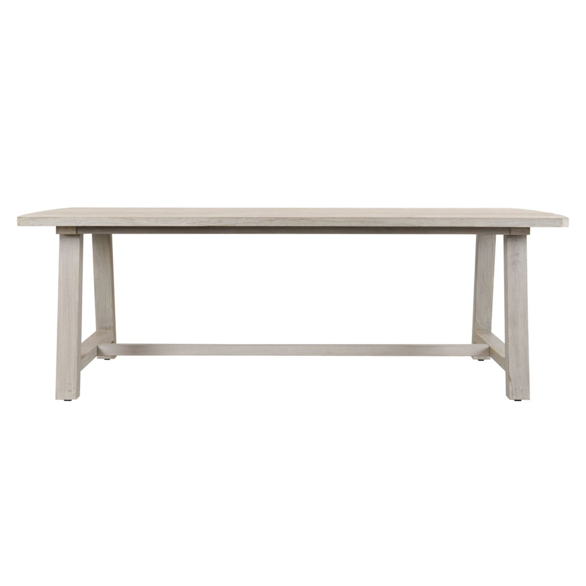 Agnes - 94" Outdoor Dining Table - Gray