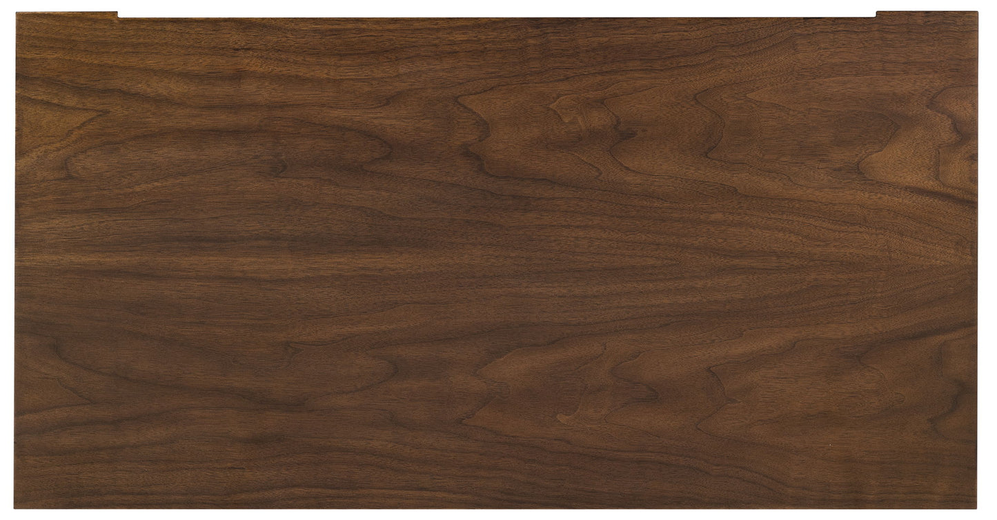 Archives - Three-Drawer Nightstand - Dark Brown