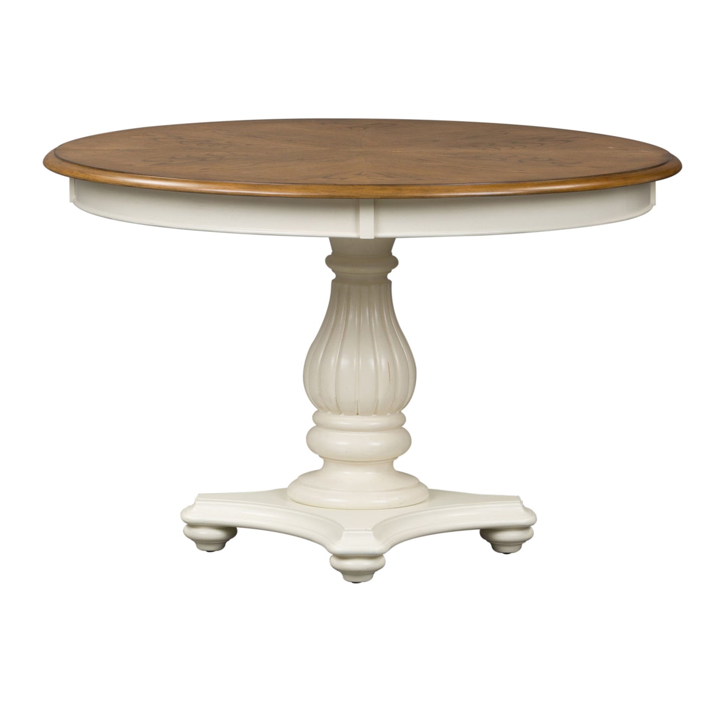 Cumberland Creek - Pedestal Table Base - White