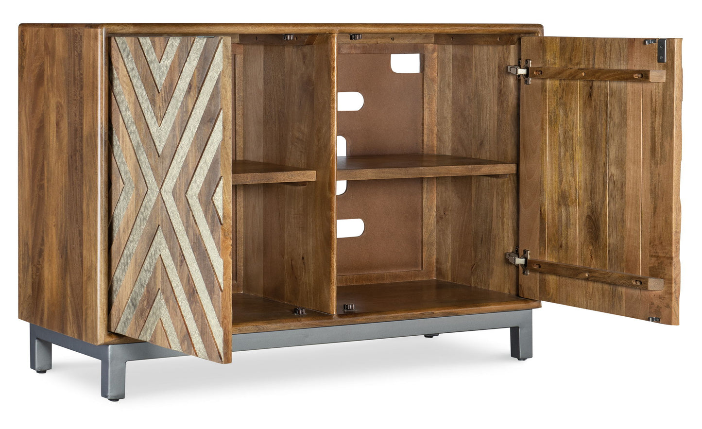 Commerce And Market - Serramonte Two-Door Chest - Light Brown