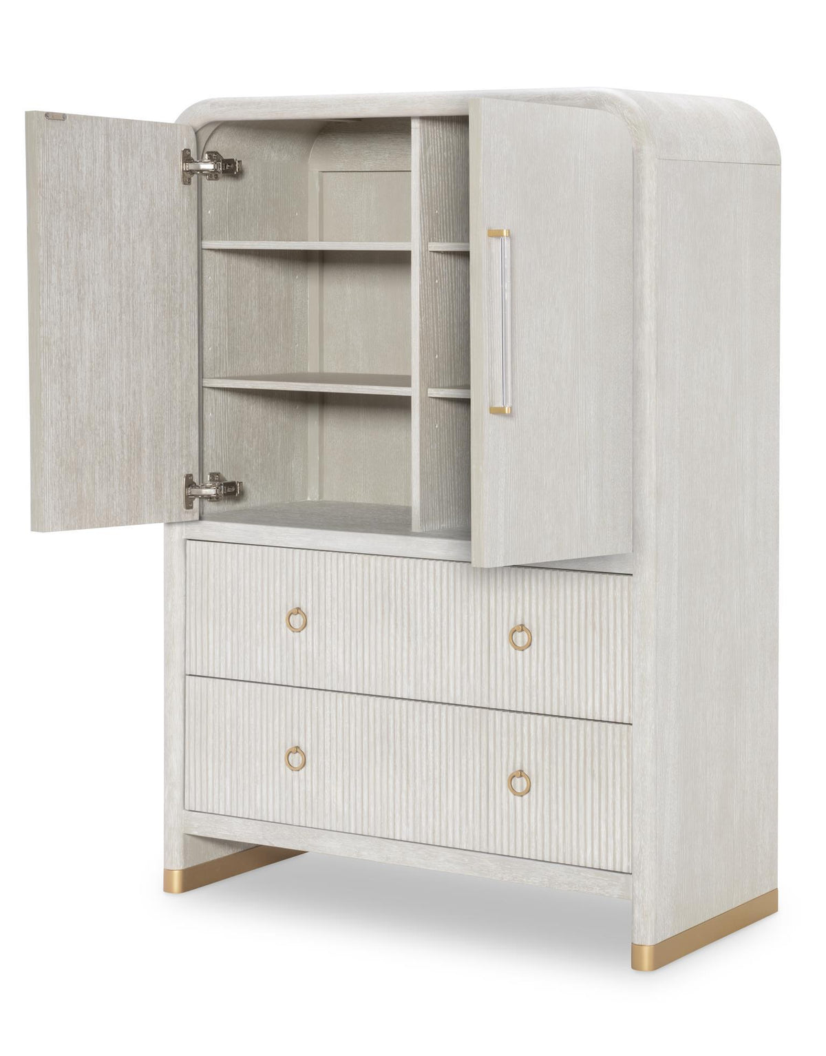 Miramar - Door Drawer Chest - Oyster