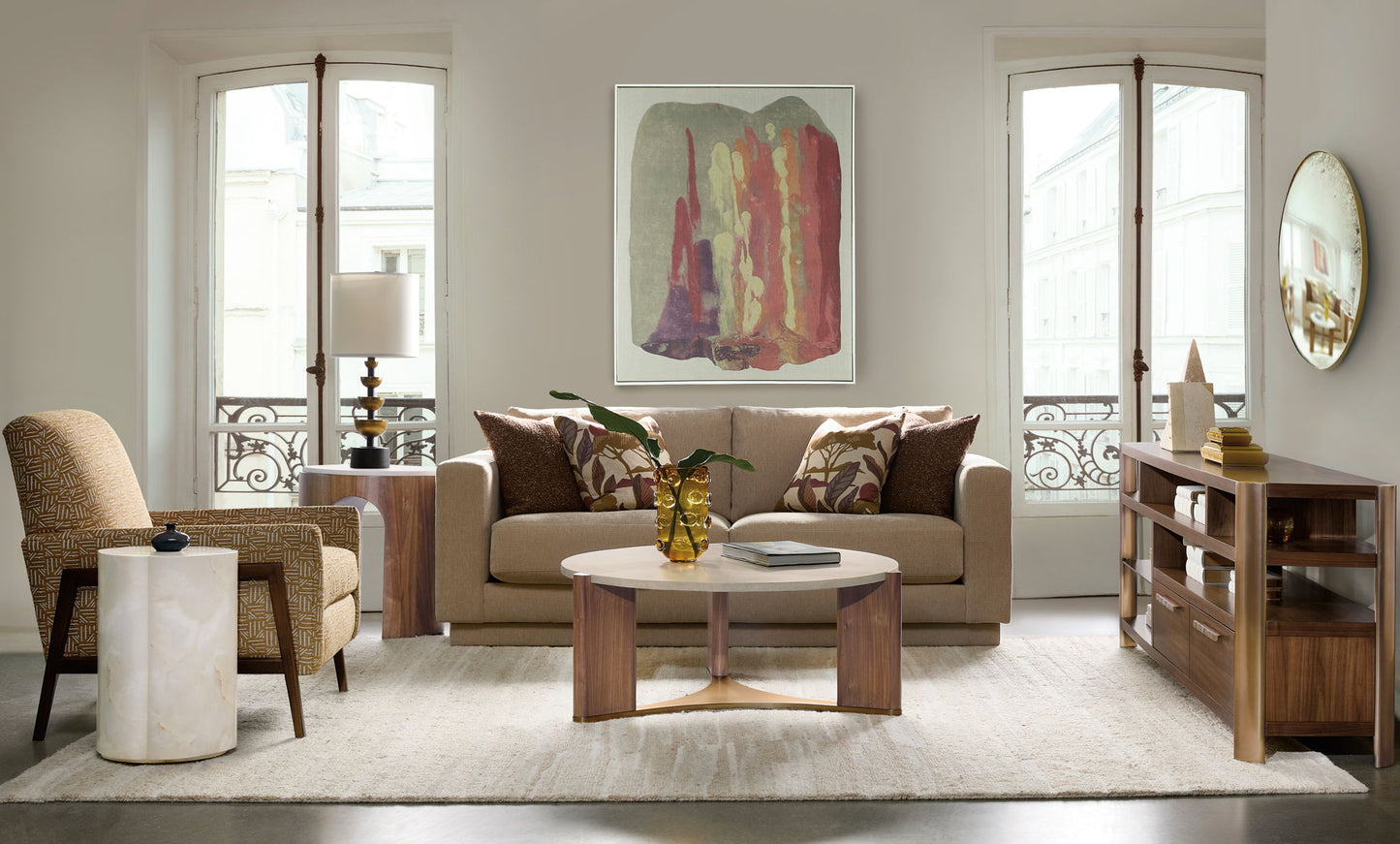 Eleana - Accent Table - White