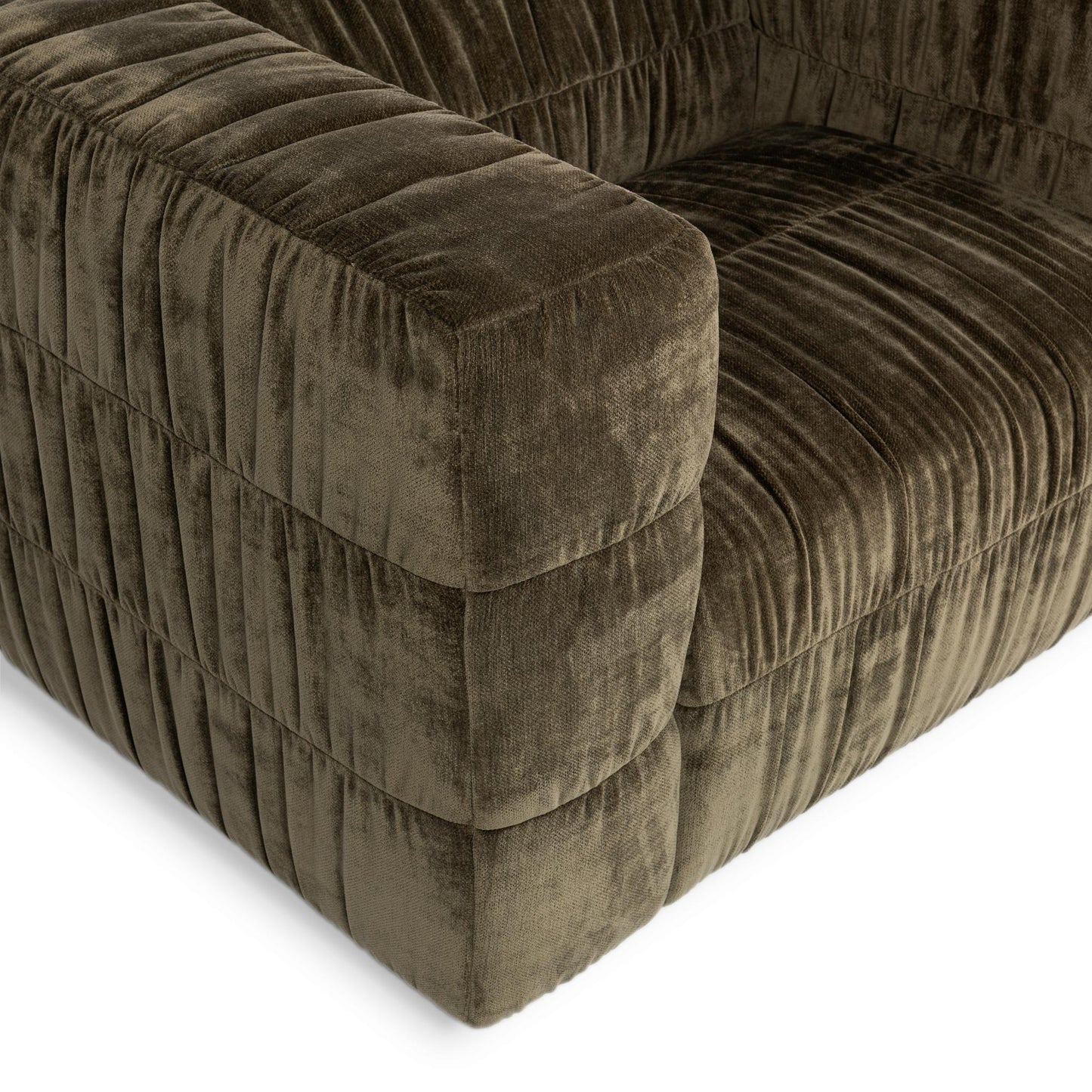 Afeela - Upholstered Swivel Chair - Fern Green