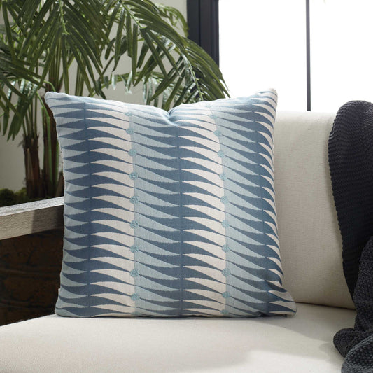 Jetty - Outdoor Pillow - Blue