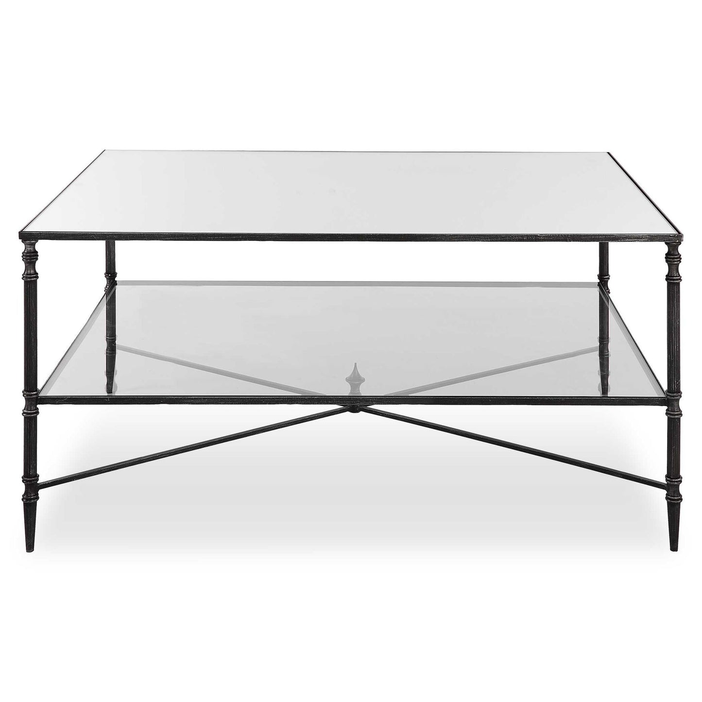 Henzler - Mirrored Steel Coffee Table