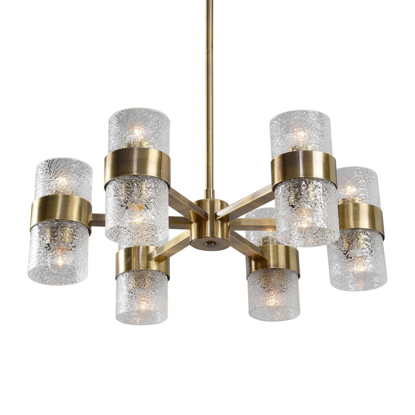 Marinot - 12 Light Chandelier - Gold