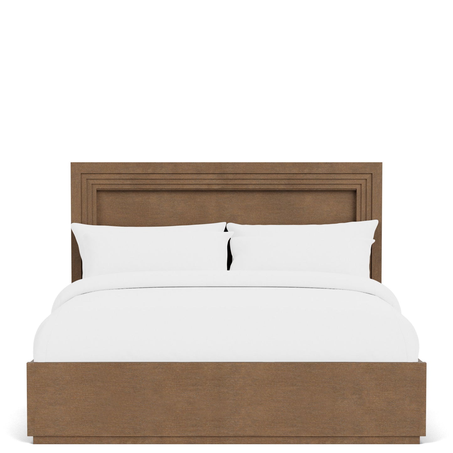 Cascade - Full / Queen Panel Headboard With Light - Casual Mink