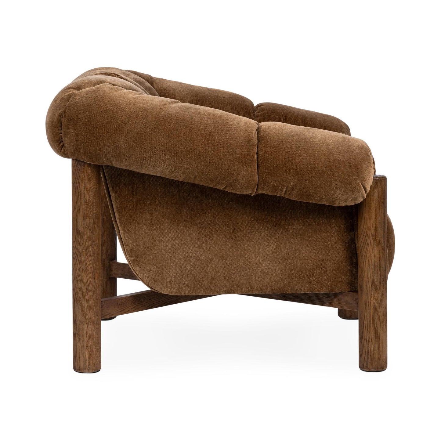 Sansa - Upholstered Accent Chair - Bronze
