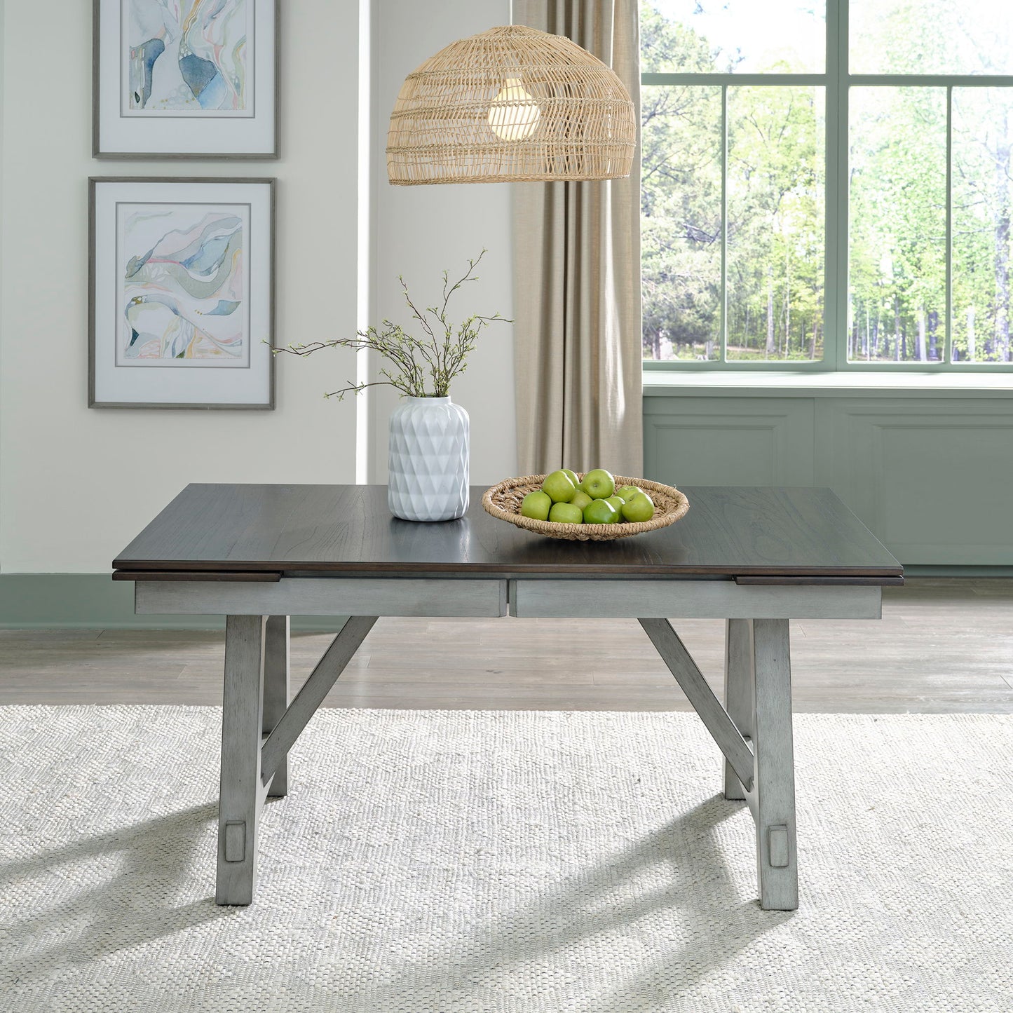 Newport - Trestle Table Top - Dark Gray