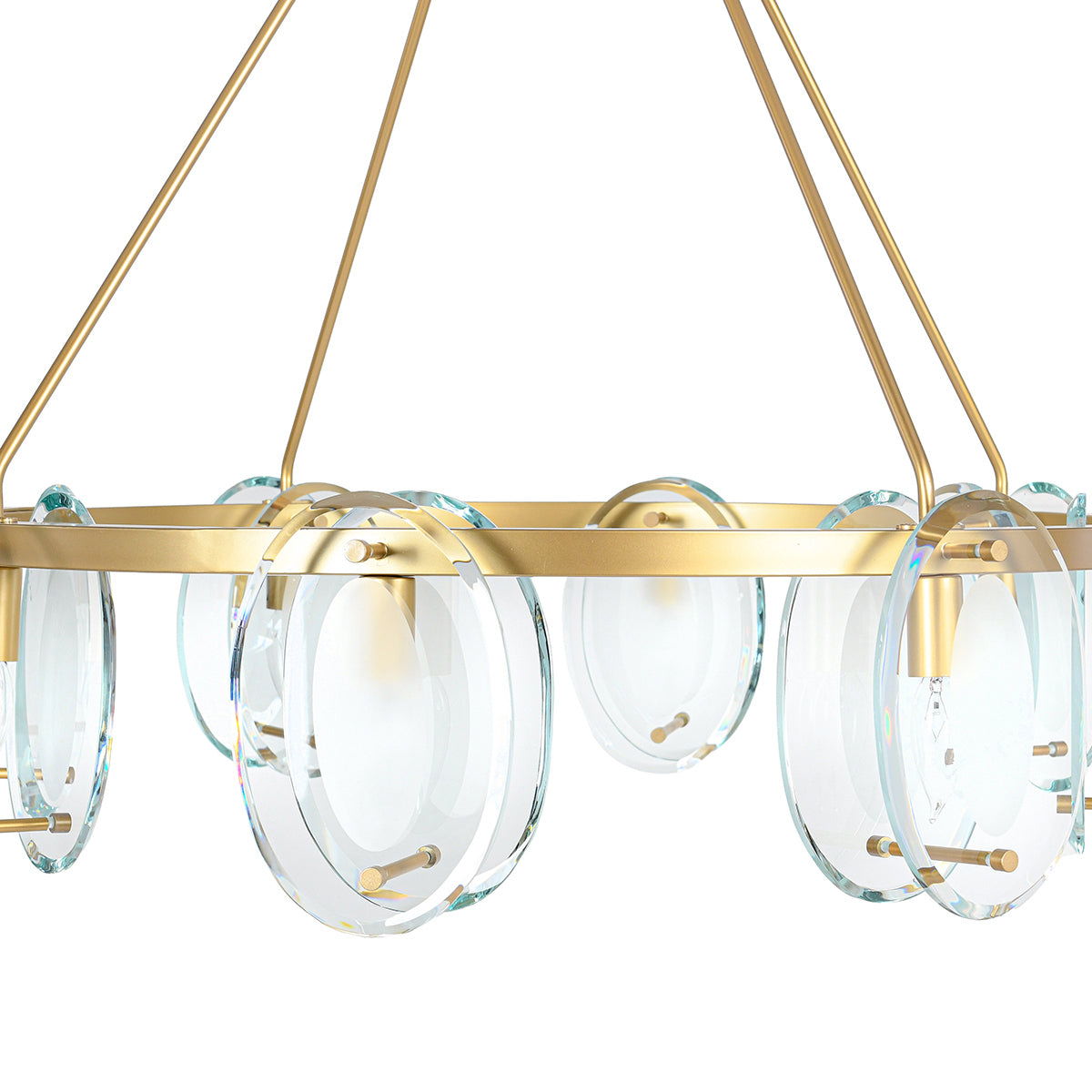 Gina - Chandelier - Gold