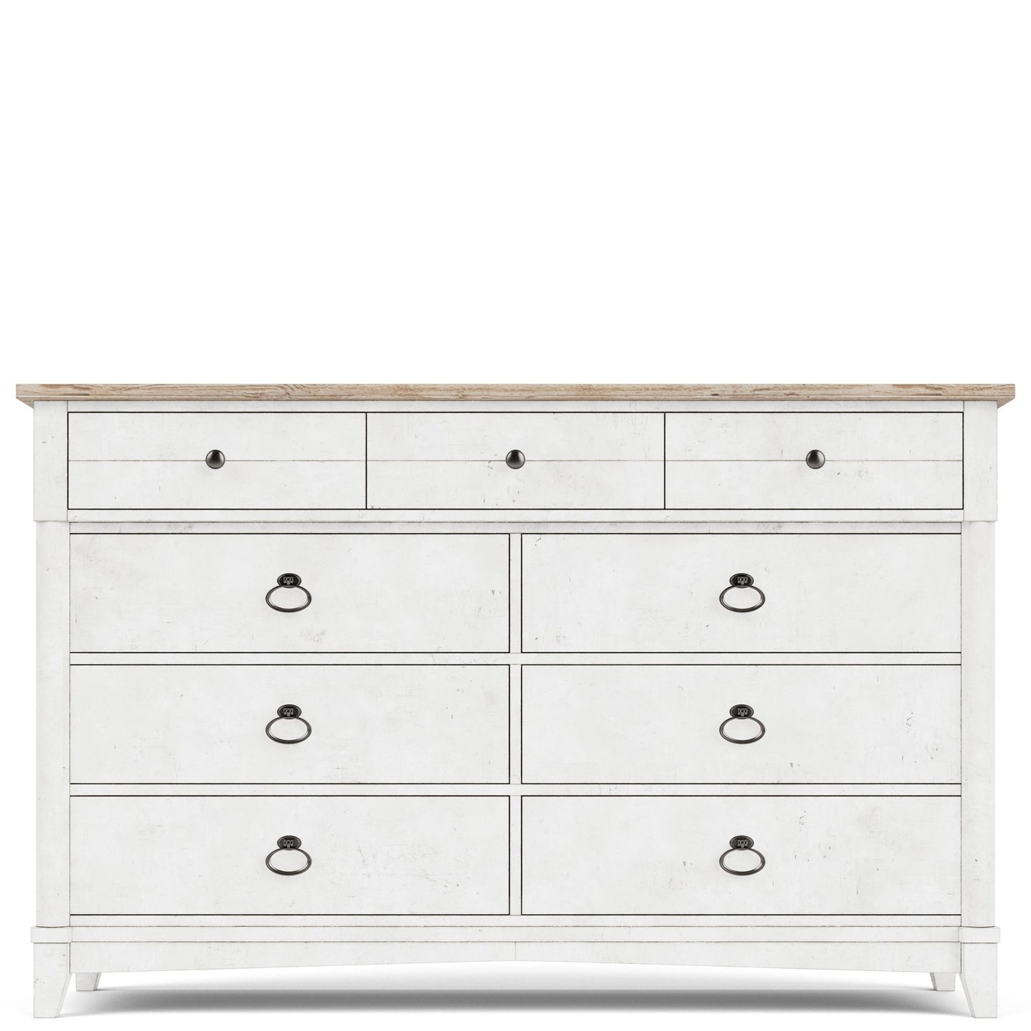 Maddox - Nine Drawer Dresser - White