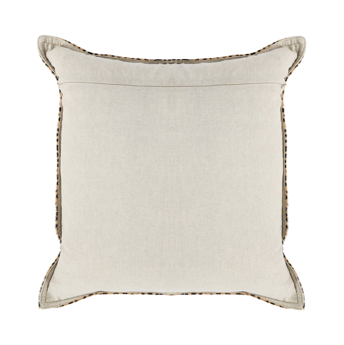 Leopard - 20" x 20" Pillow - Camel / Black