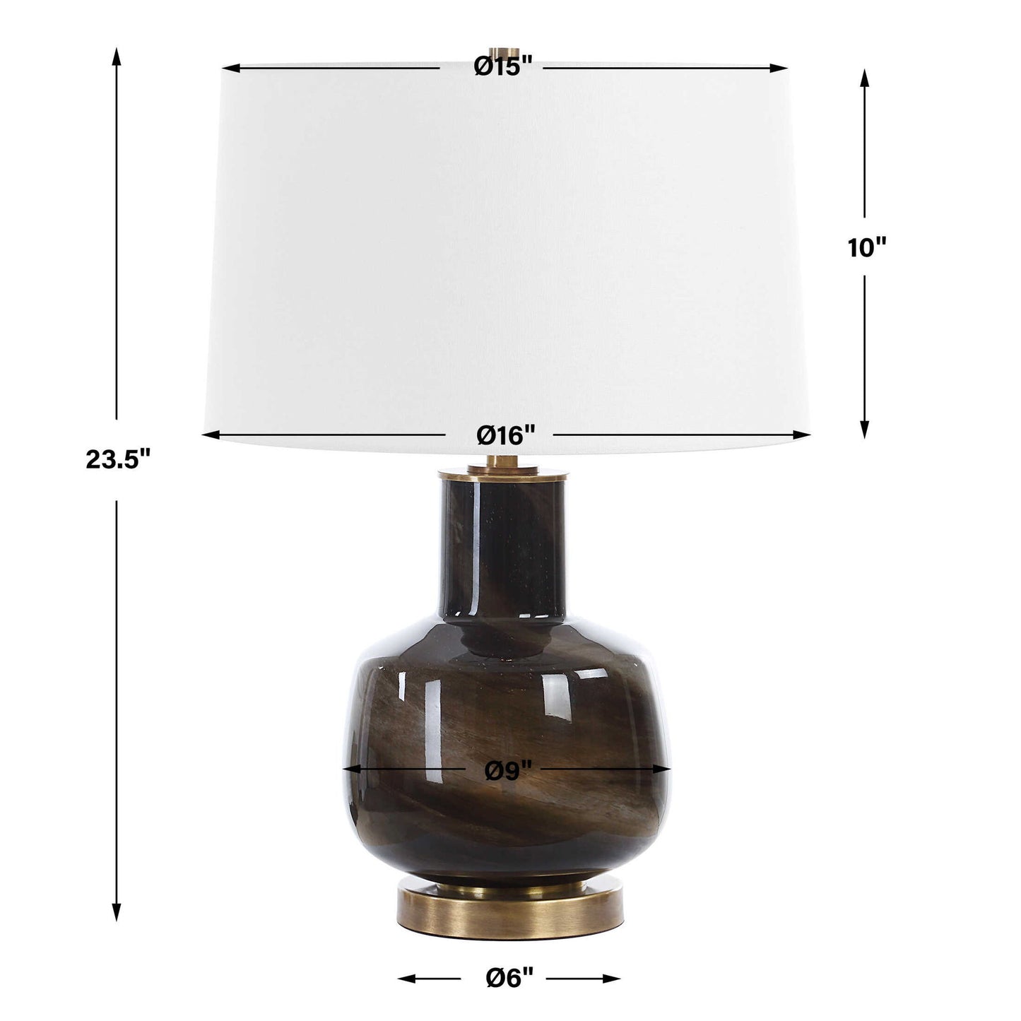 Buchanan - Table Lamp - Charcoal
