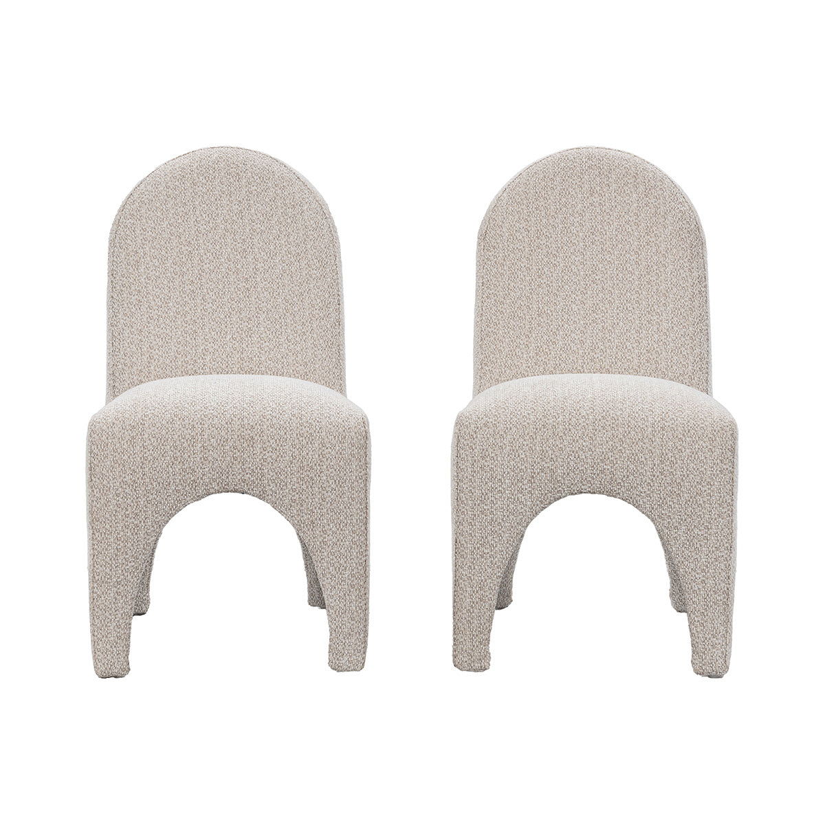 Ella - Upholstered Dining Chair (Set of 2) - Birch Cream