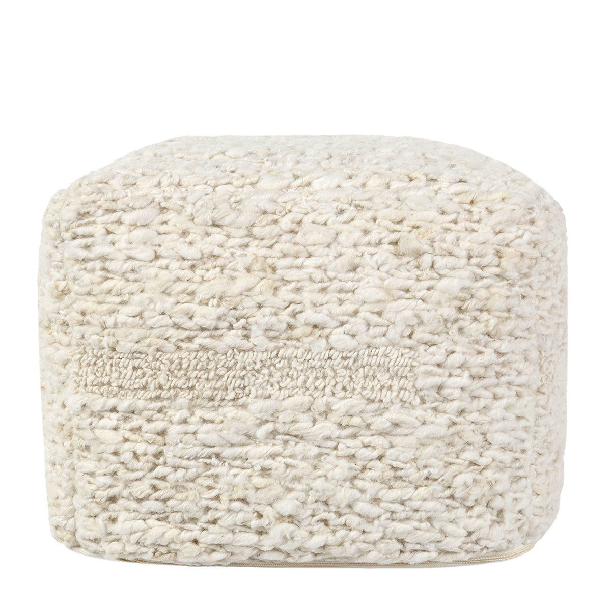 Poufs - Sinclair Pouf - Ivory