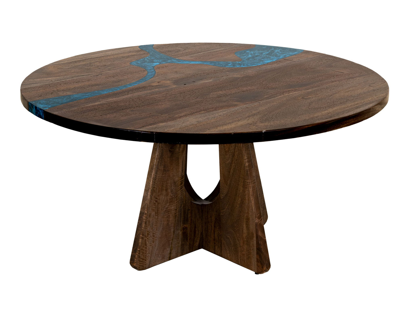 Zaphiro - Cross Table Base - Dark Brown