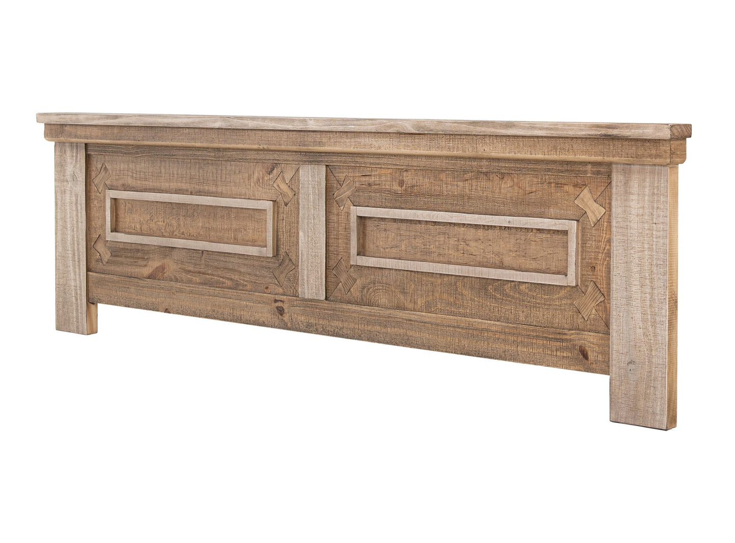 Montana - King Platform - Two Tone Light Brown