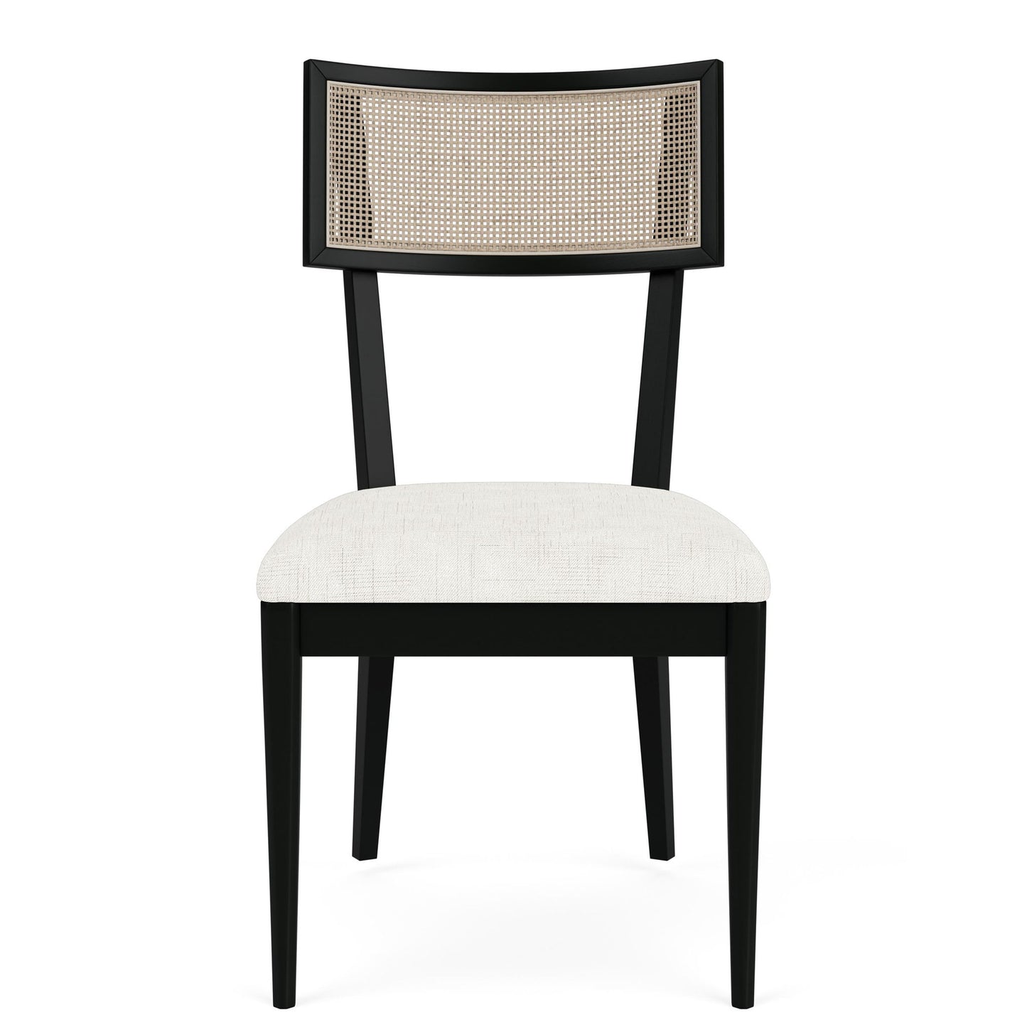 Laguna - Cane Upholstered Side Chair (Set of 2) - Beige