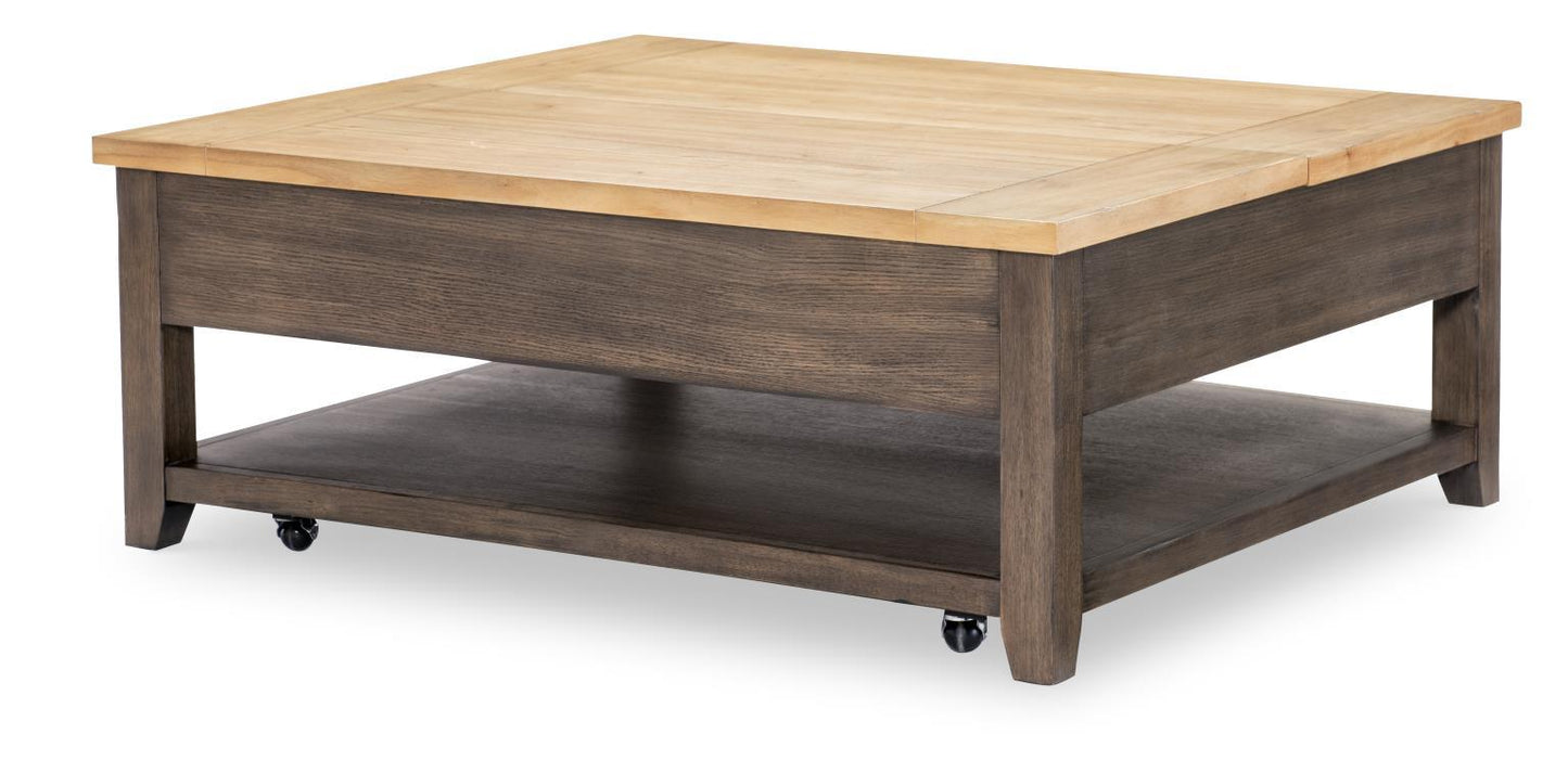 XXX's And OOO's - Cocktail Table - Two Tone