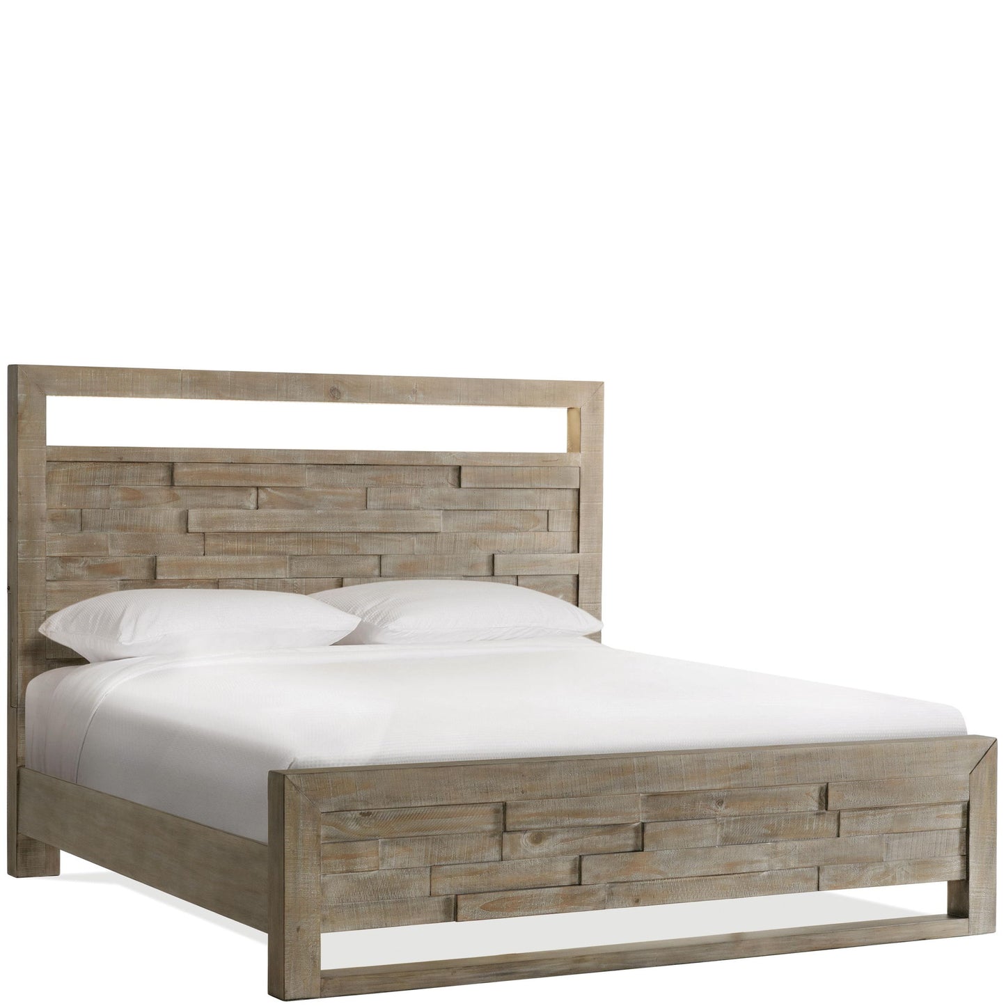Intrigue - King / California King LED Panel Headboard - Hazelwood