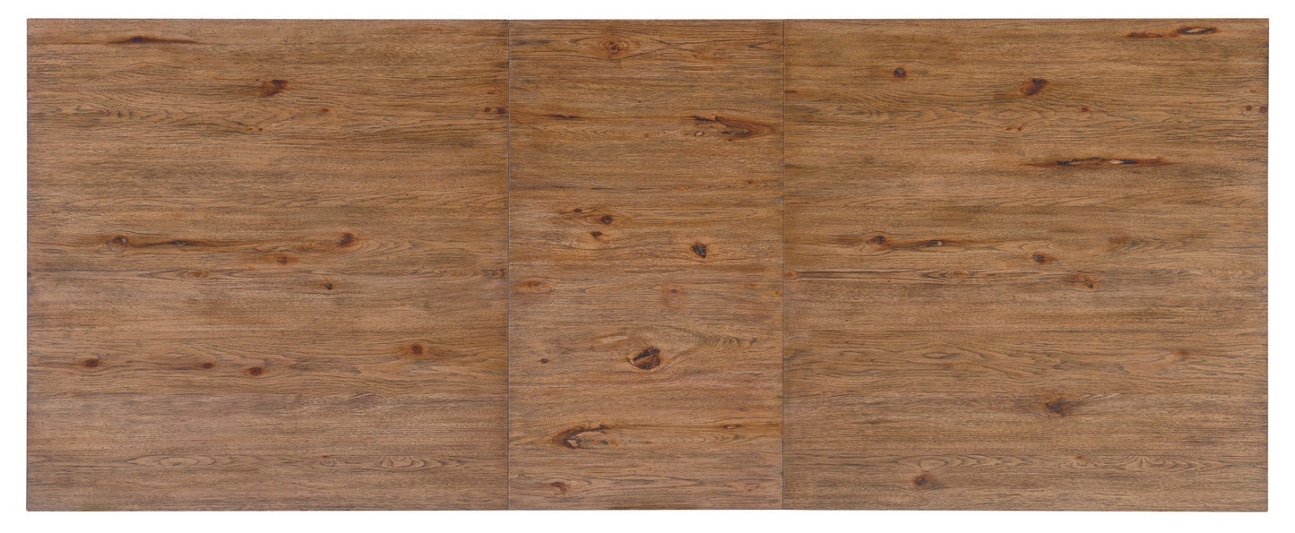 Big Sky - Leg Table With 1-24" Leaf - Light Brown