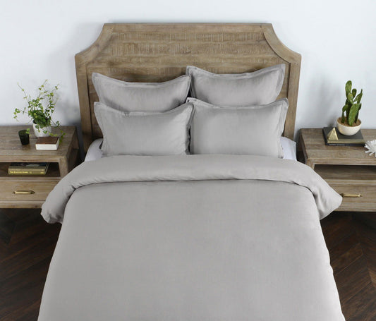 Harlow - Queen Duvet - Gray