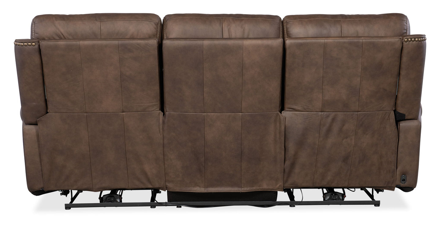SS - Duncan Power Sofa With Power Headrest & Lumbar