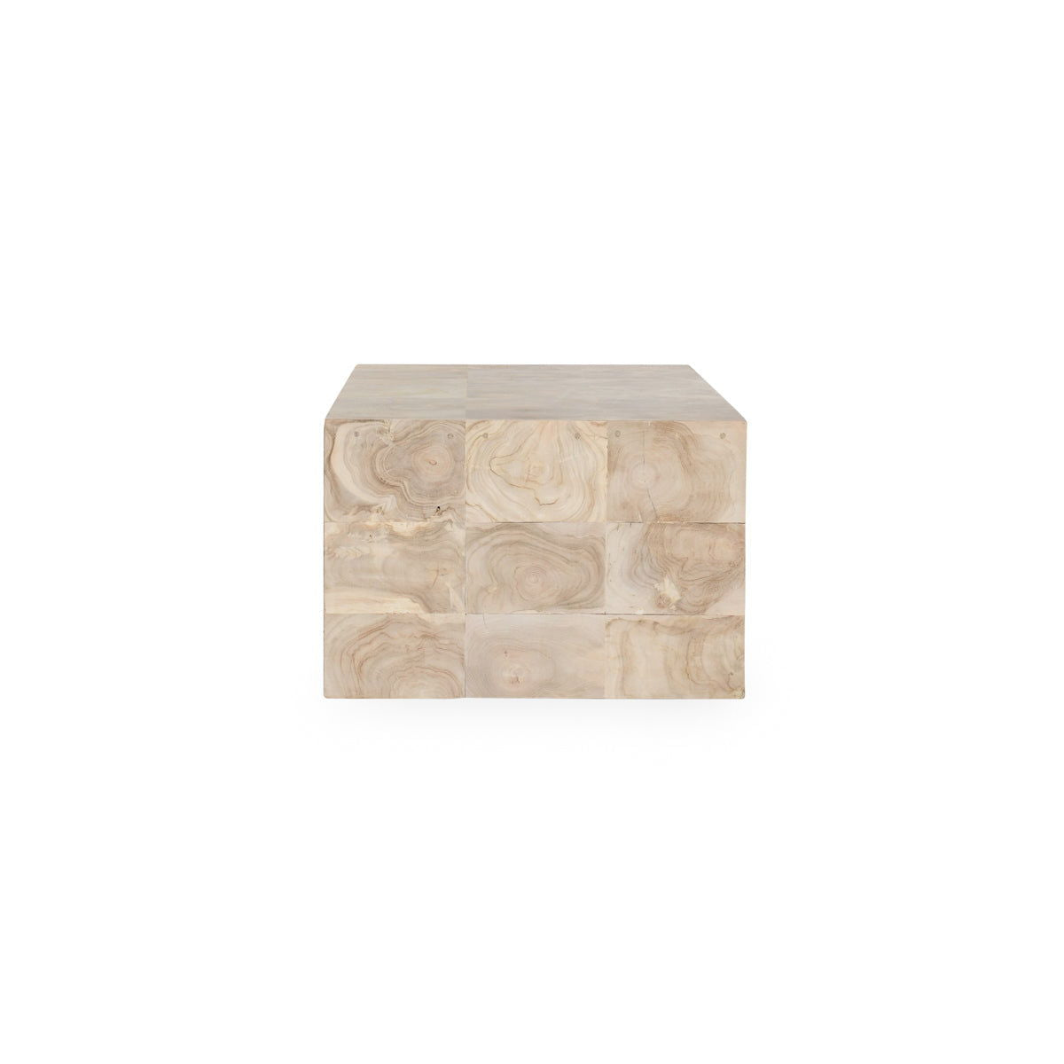 Anders - Solid Wood 51" Coffee Table - Cream Wash