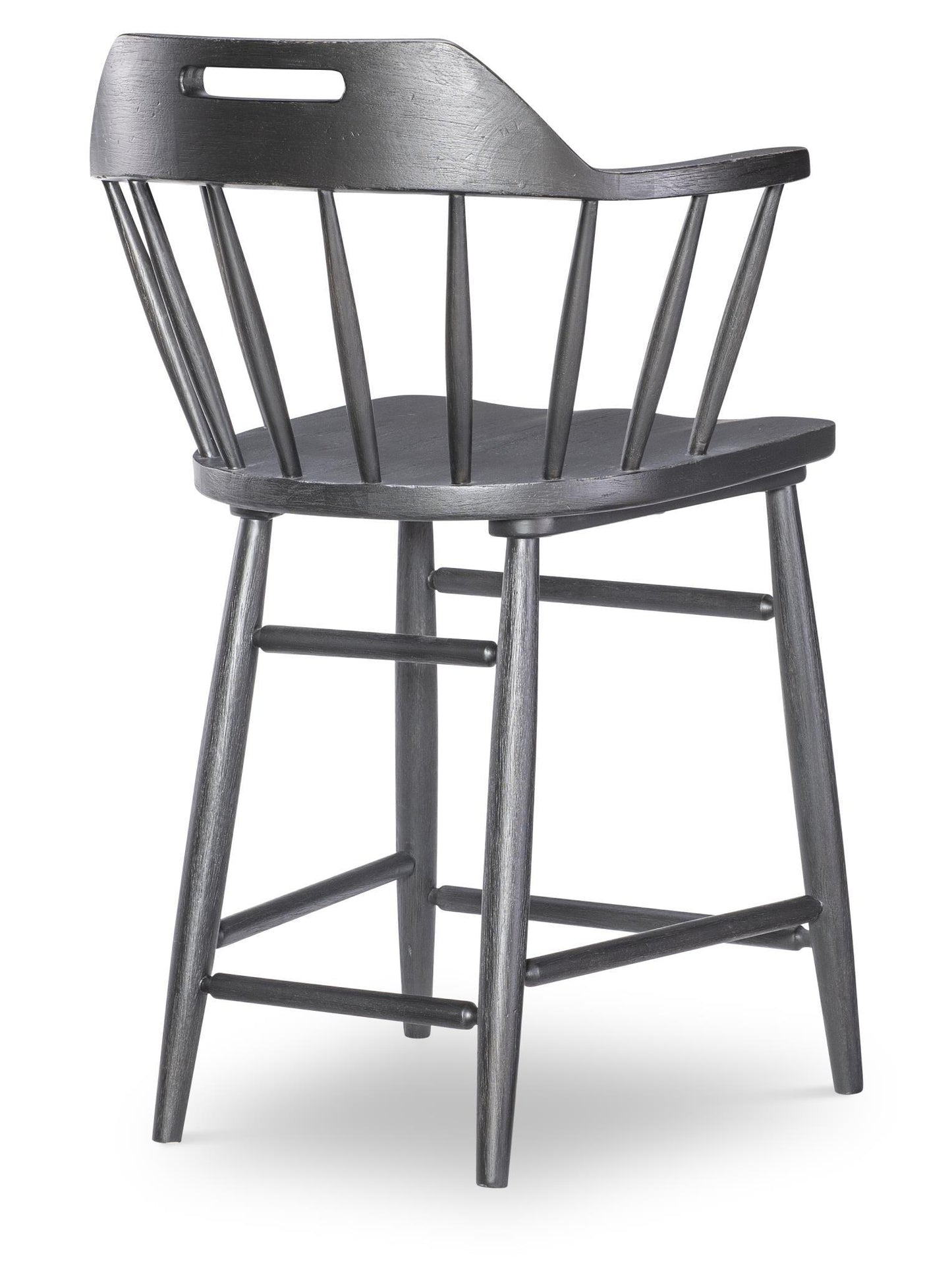 Vintage Market - Counter Height Chair (Set of 2) - Kettle Black