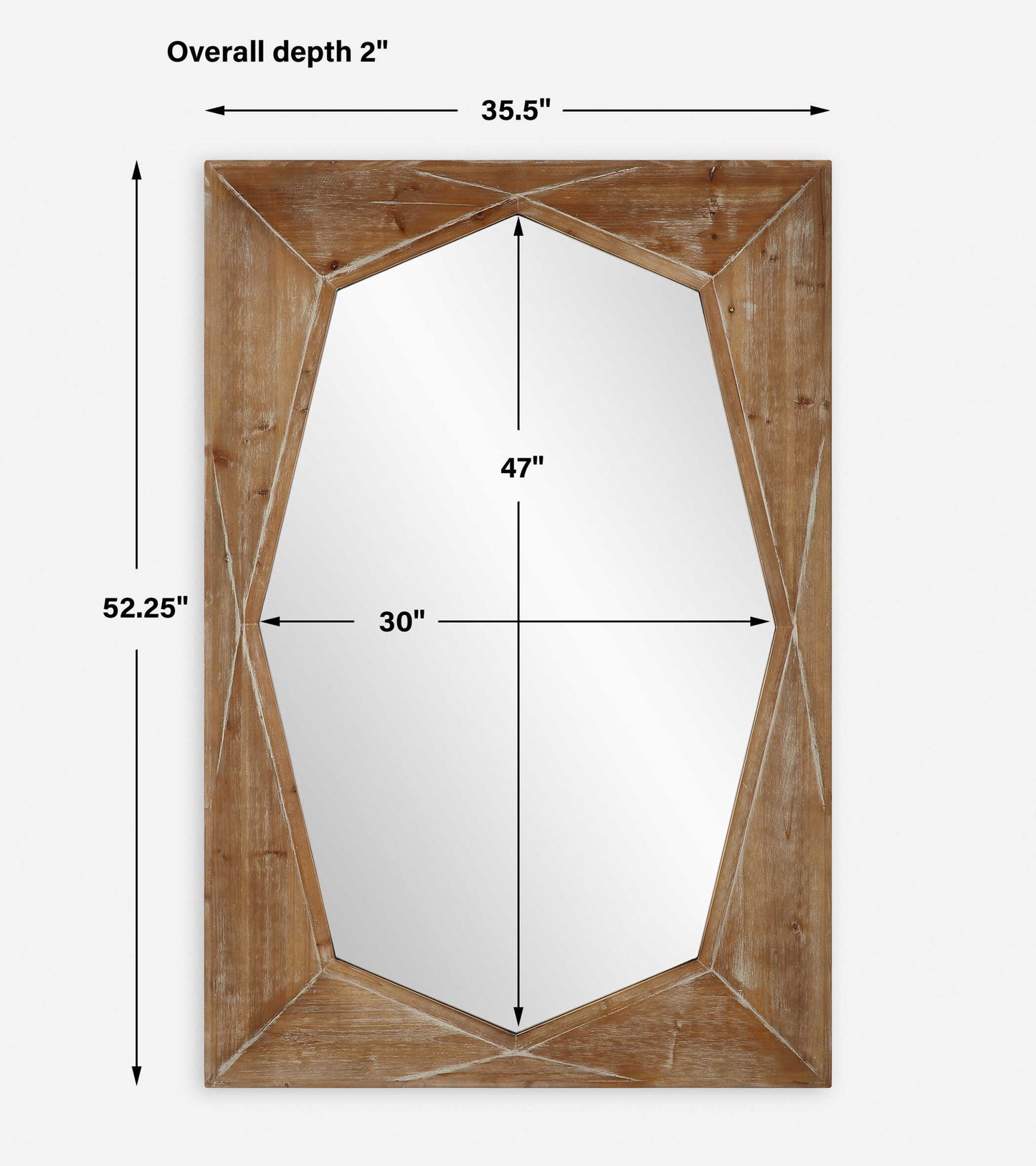 Marquise - Wood Mirror - Natural