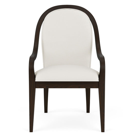 Lydia - Curved Upholstered Chair