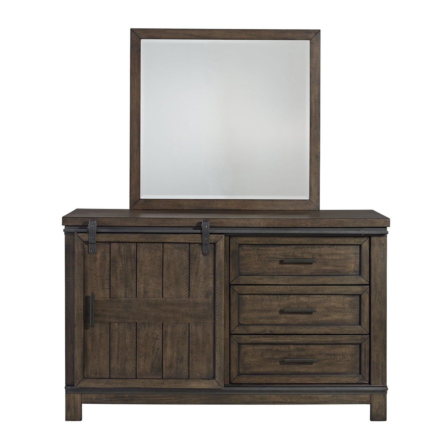Thornwood Hills - Panel Bed, Dresser & Mirror
