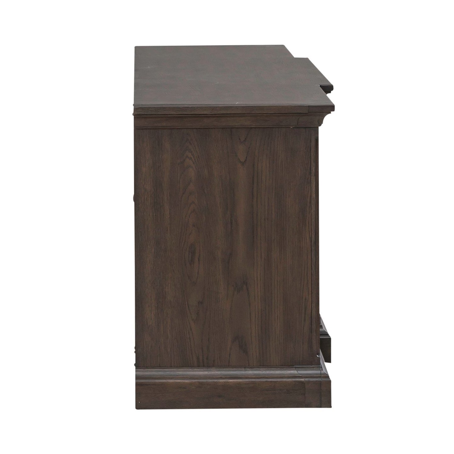 Paradise Valley - 78" Entertainment Console - Dark Brown