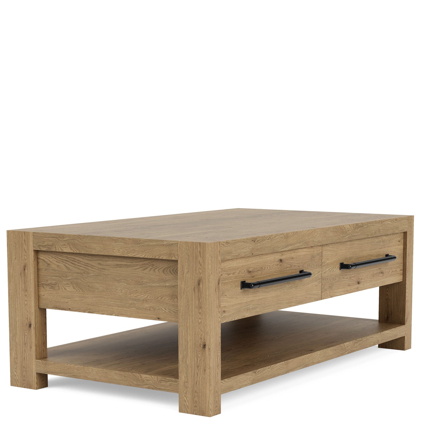 Davie - Rectangular Cocktail Table - Light Brown