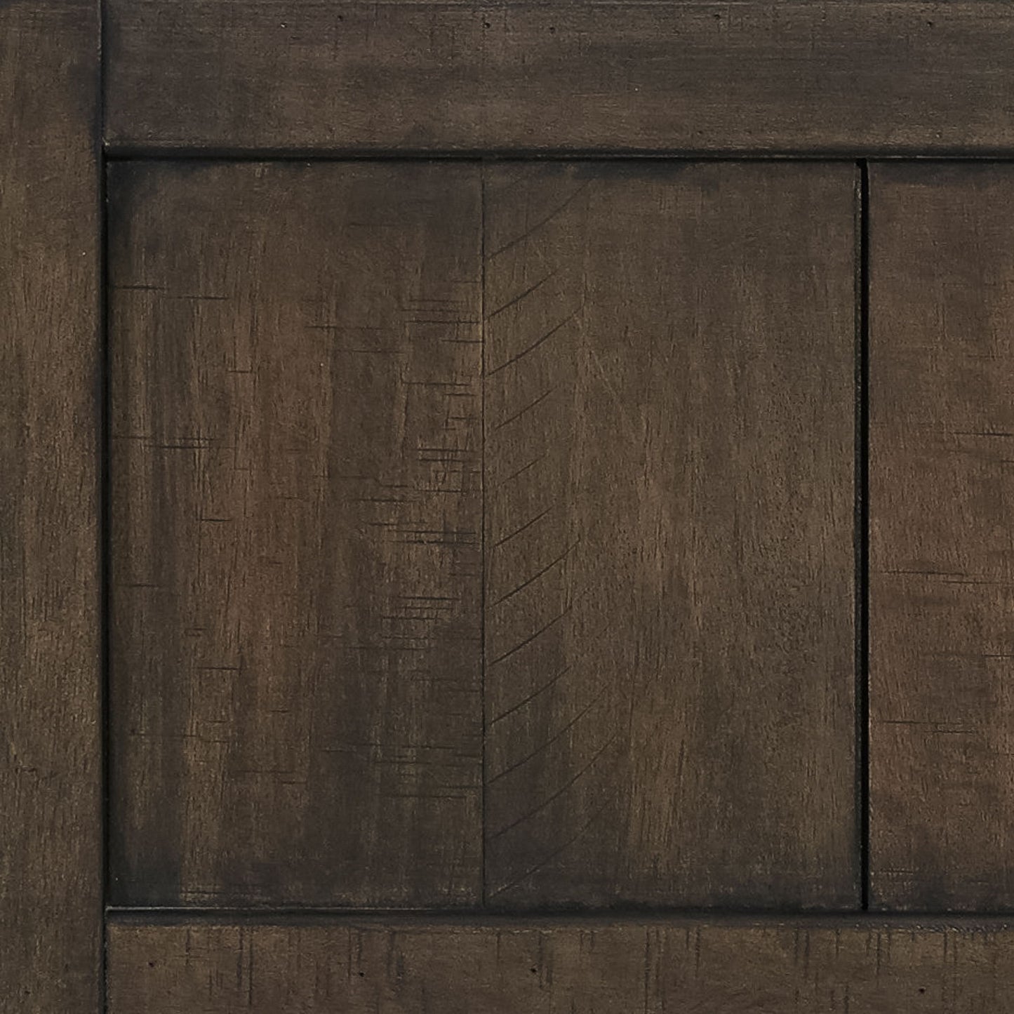 Thornwood Hills - One Sided Storage Rail - Dark Brown