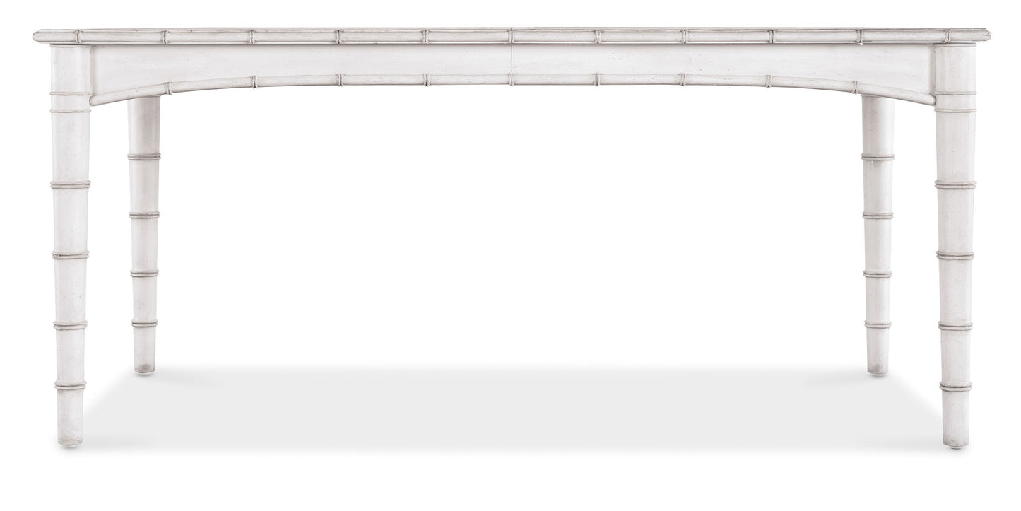 Charleston - Rectangle Dining Table With 1-20" Leaf - White