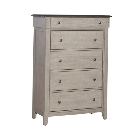 Ivy Hollow - 5 Drawer Chest - White