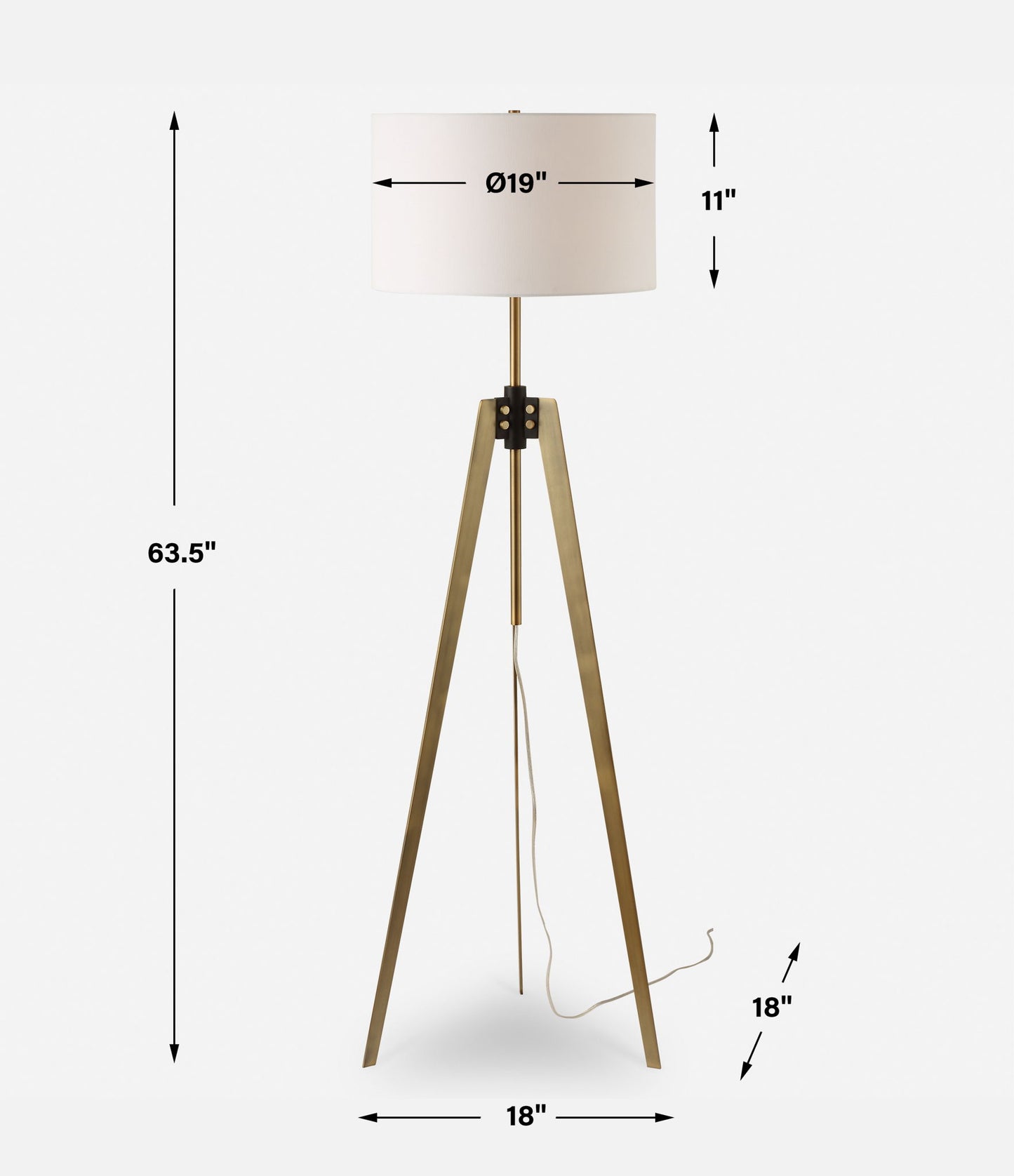 Anchorage - Tri-pod Floor Lamp