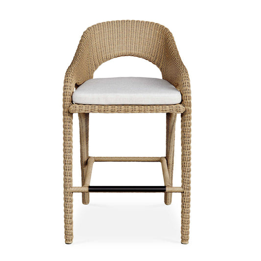 Kavali - Outdoor Wicker Barstool