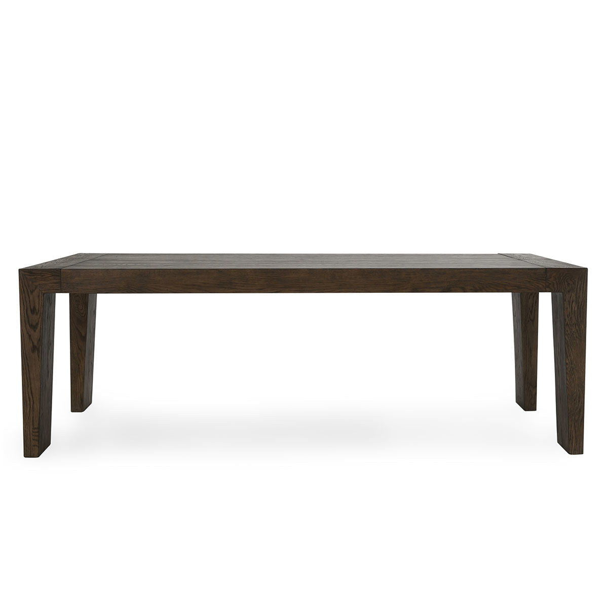 Troy - Reclaimed Oak Dining Table - Suede Brown