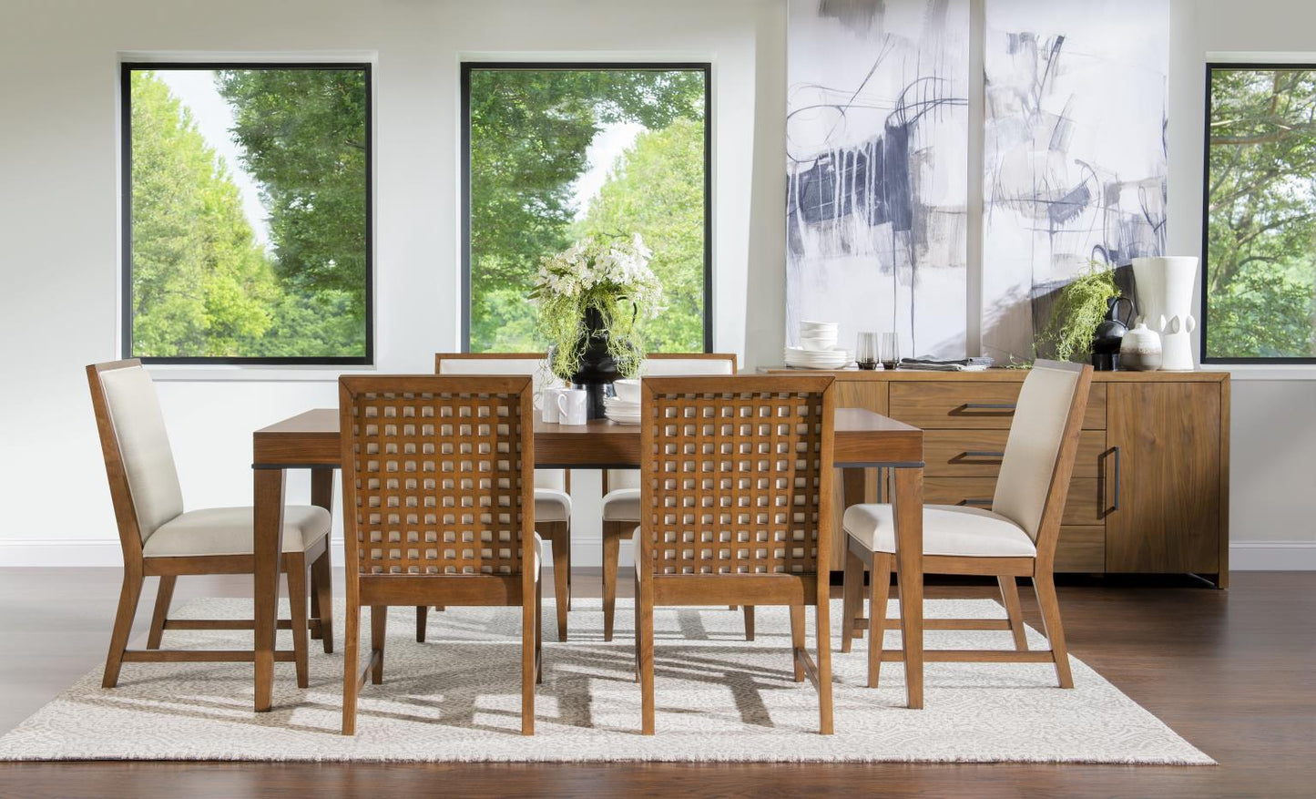 Midland - Round Dining Table Top - Warm Amber