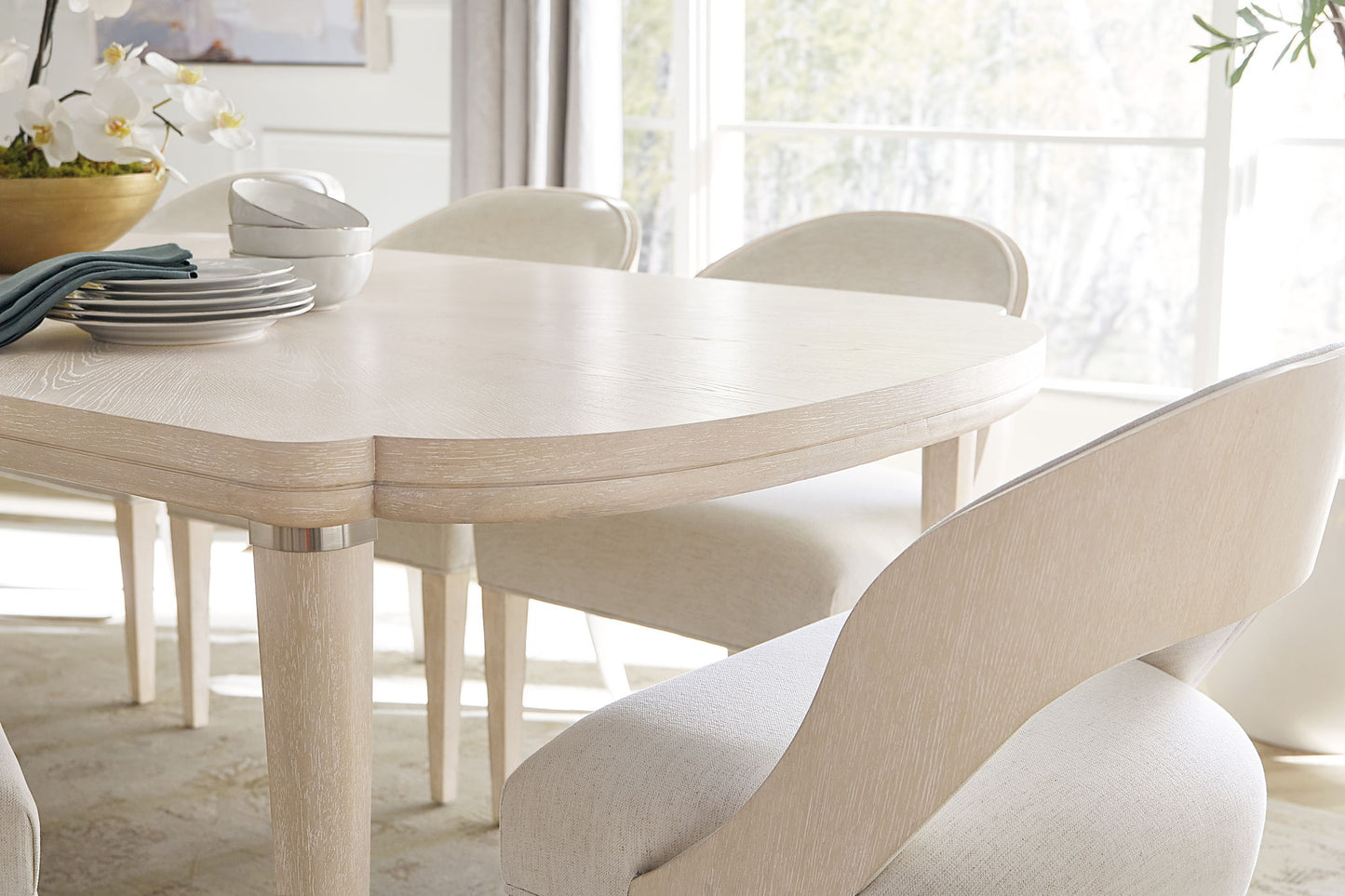 Nouveau Chic - Side Chair (Set of 2) - Light Brown