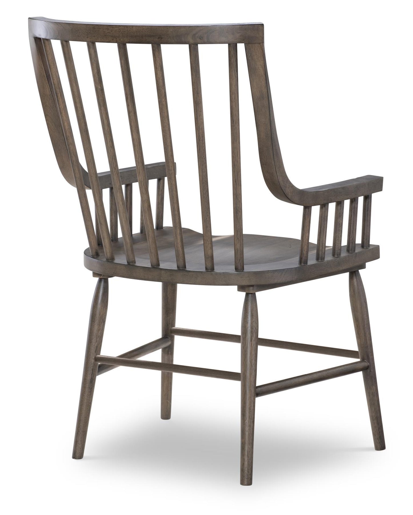 XXX's And OOO's - Windsor Arm Chair (Set of 2) - Cocoa