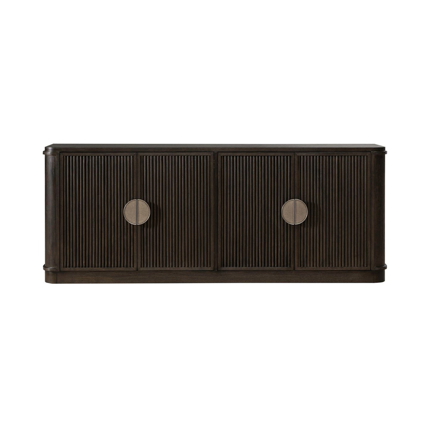 City View - 82" TV Console - Coffee Bean