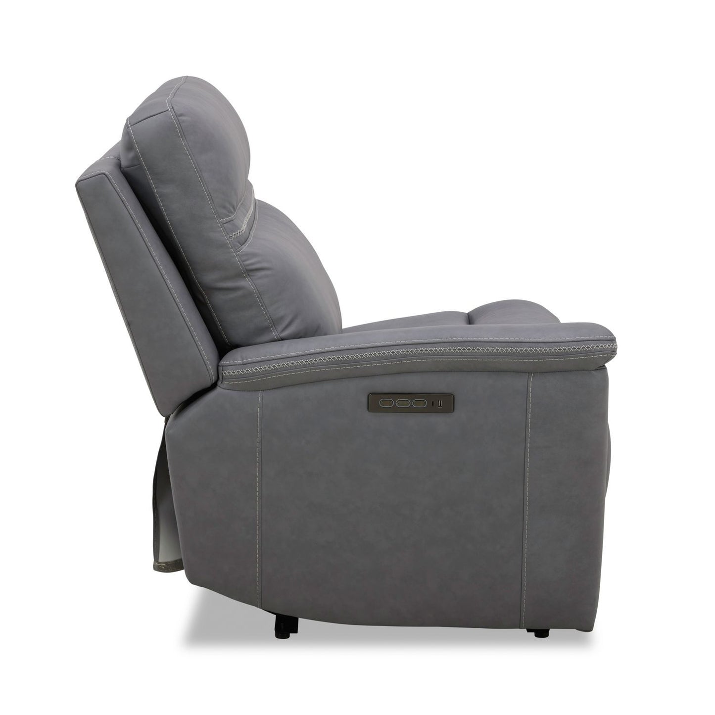 Cooper - L Arm Recliner P3 & ZG - Blue Gray - Gray