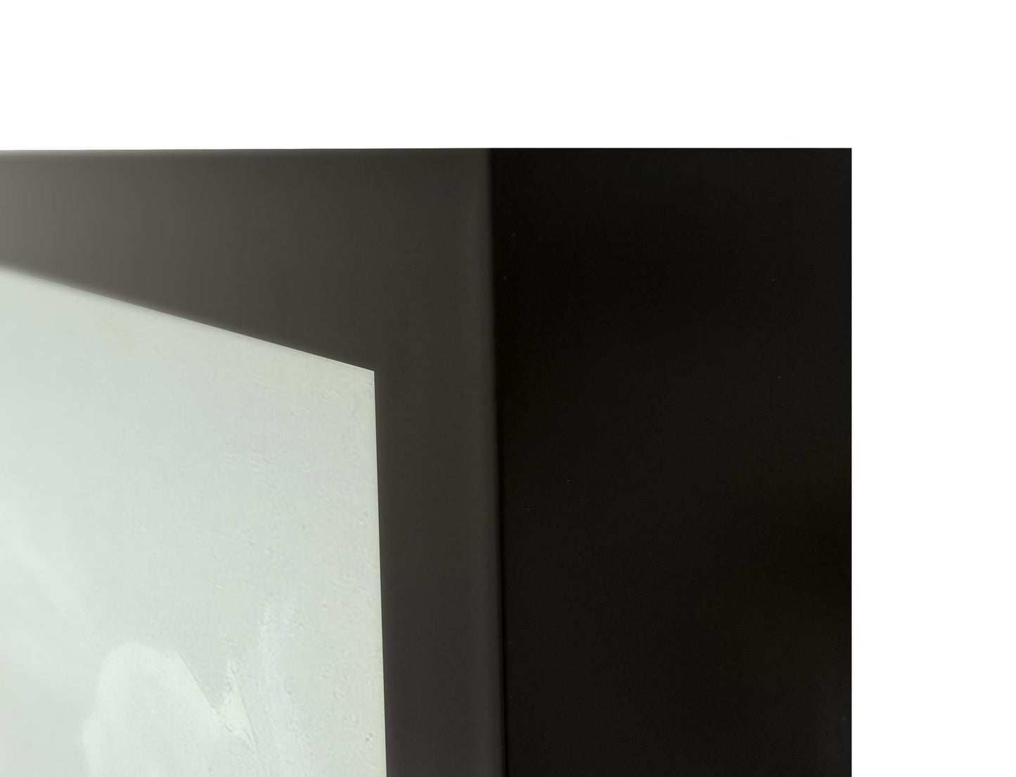 Pedal - 48" x 72" Painting By Buddy Whitlock - Black / Light Blue