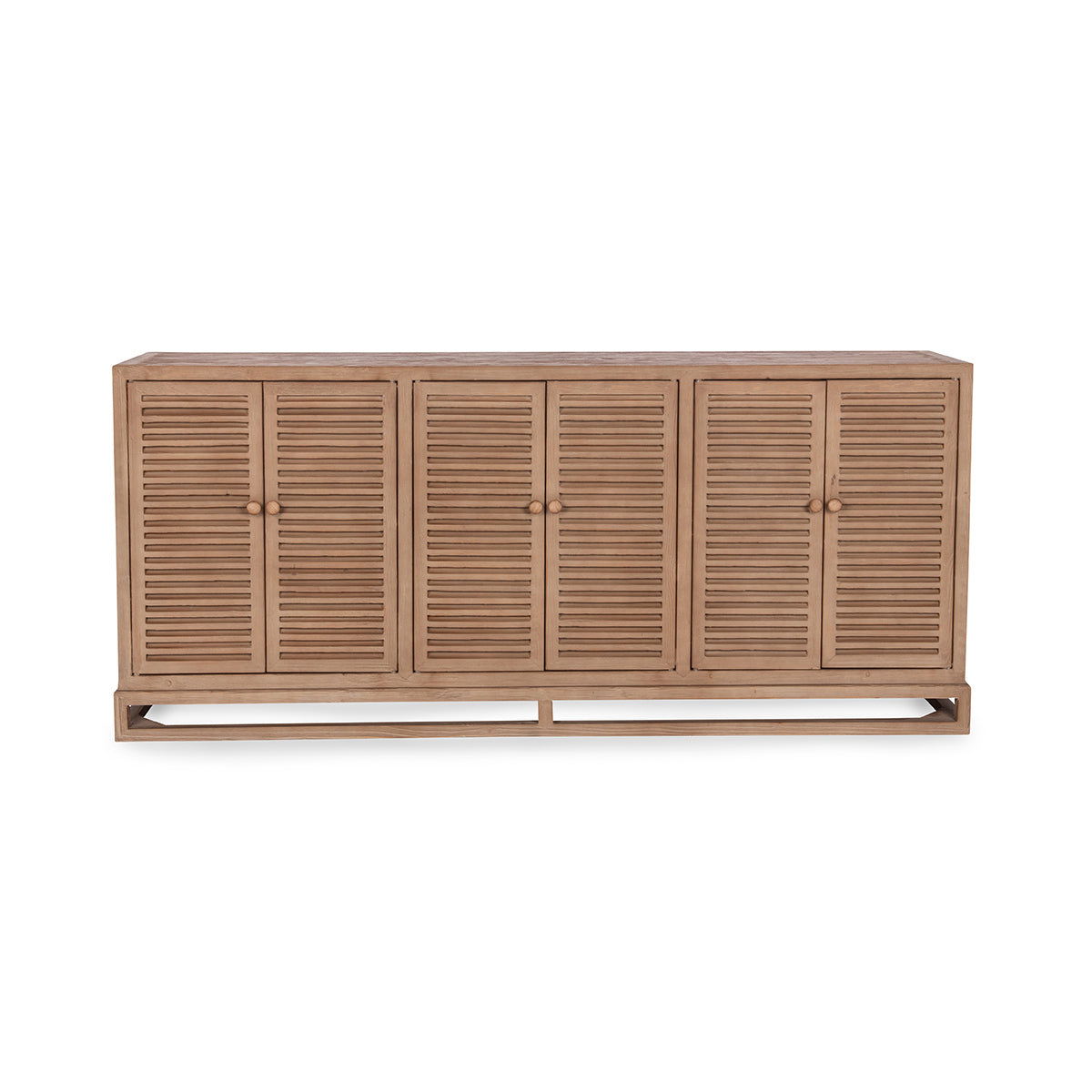 Jolen - 6 Door Buffet - Distressed Brown