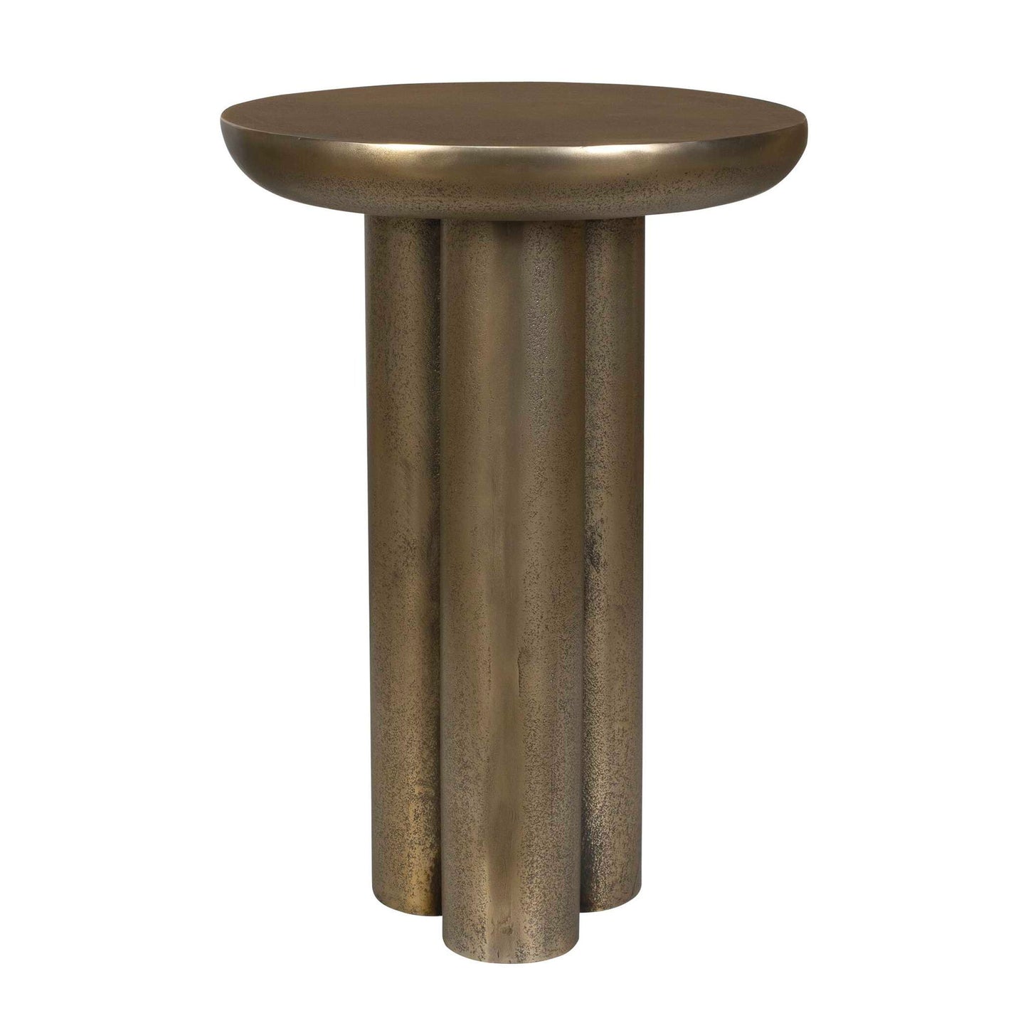 Thorp - Outdoor Accent Table - Brass
