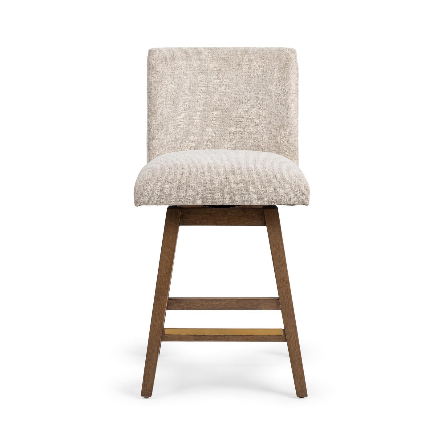 Ava - Swivel Counter Stool - Vanilla Oat