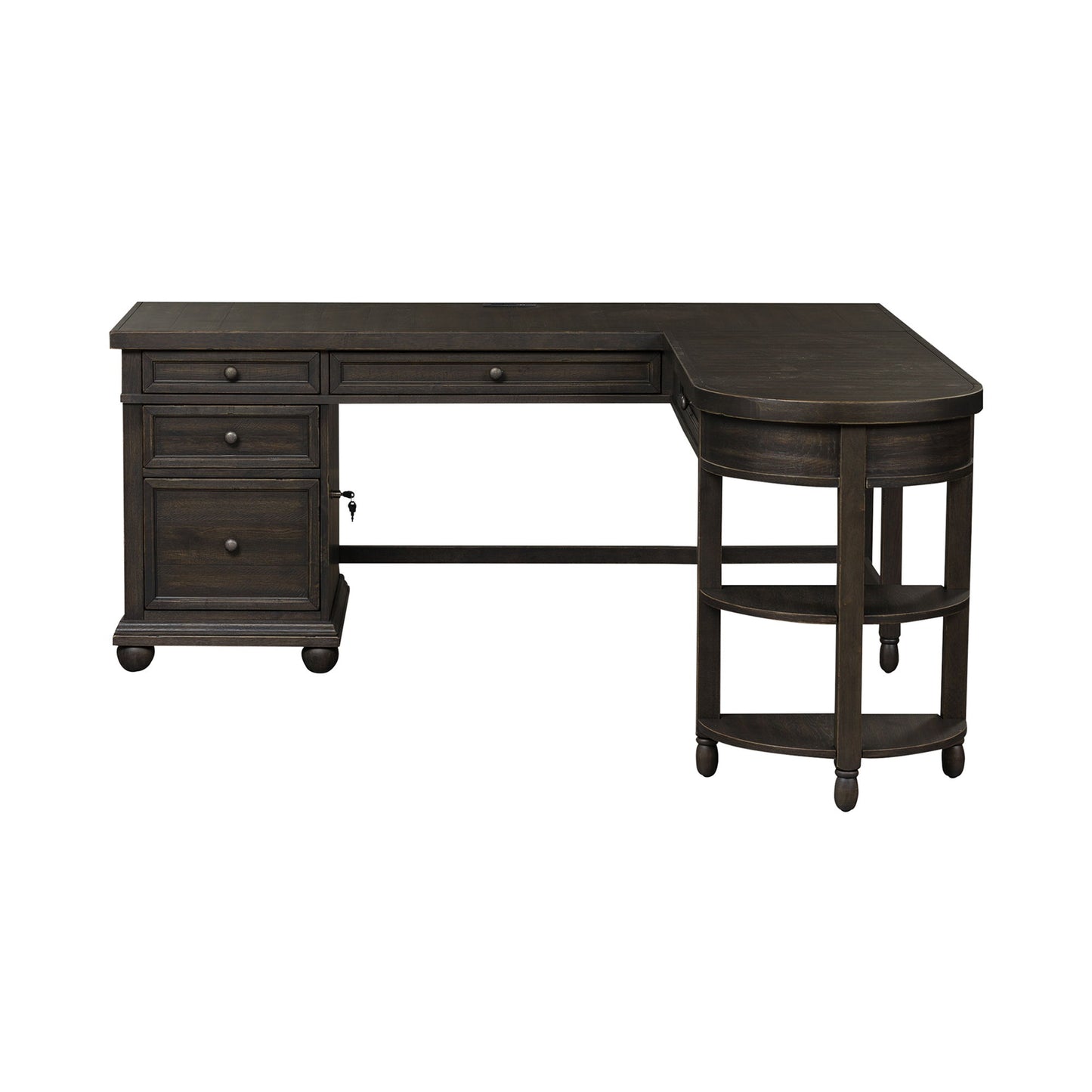 Harvest Home - Writing Desk Base - Black